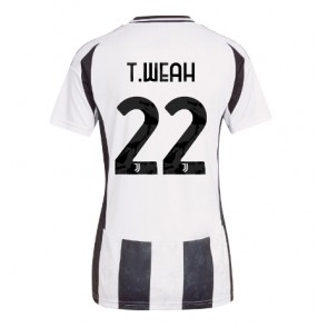 Juventus Timothy Weah #22 Domaci Dres za Ženska 2024-25 Kratak Rukavima